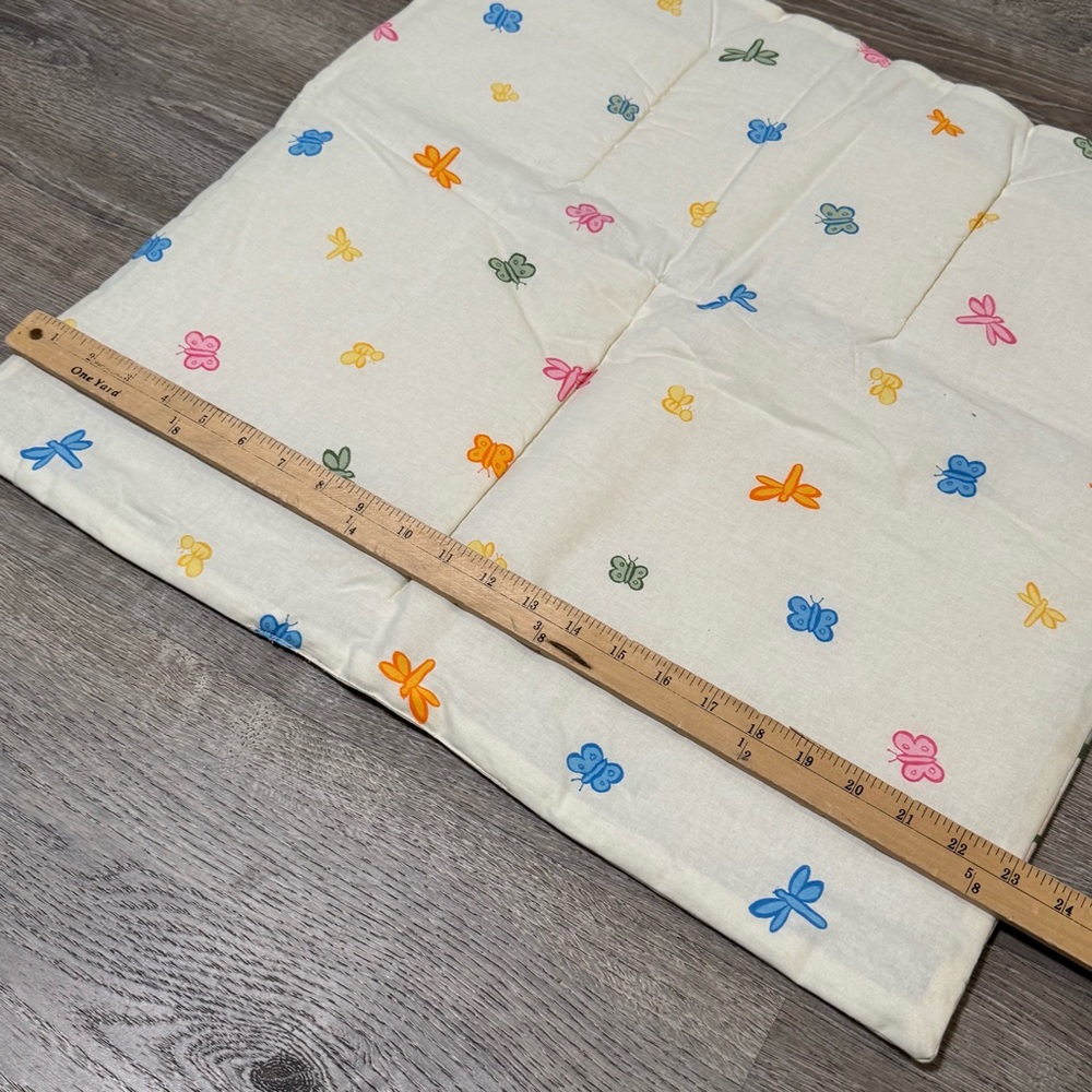 Vintage Winnie the Pooh Diaper Caddy Butterfly scene Disney Nursery organizer - Picture 5 of 5